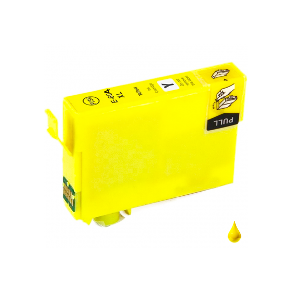 CARTUCCIA 604XL GIALLA ANANAS C13T10H44010 CARTUCCIA COMPATIBILE PER EPSON XP 2200,3200,4200,WF 2910,2930,2950 T604XL 10ml