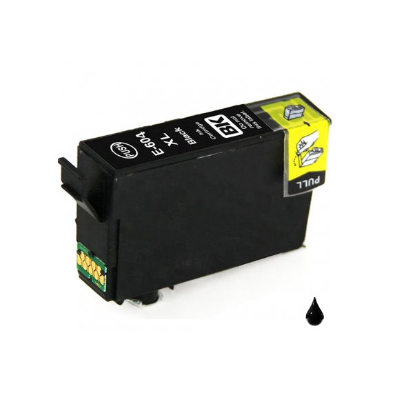 CARTUCCIA 604XL NERA ANANAS C13T10H14010 CARTUCCIA COMPATIBILE PER EPSON XP 2200,3200,4200,WF 2910,2930,2950 T604XL 12ml