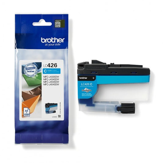 CARTUCCIA ORIGINALE BROTHER LC426C CIANO