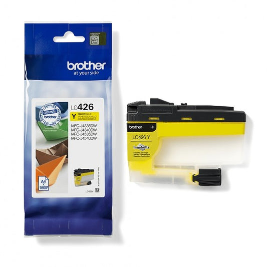 CARTUCCIA ORIGINALE BROTHER LC426Y GIALLA